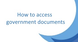 Do you want access to Government documents?