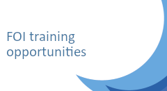 FOI training opportunities